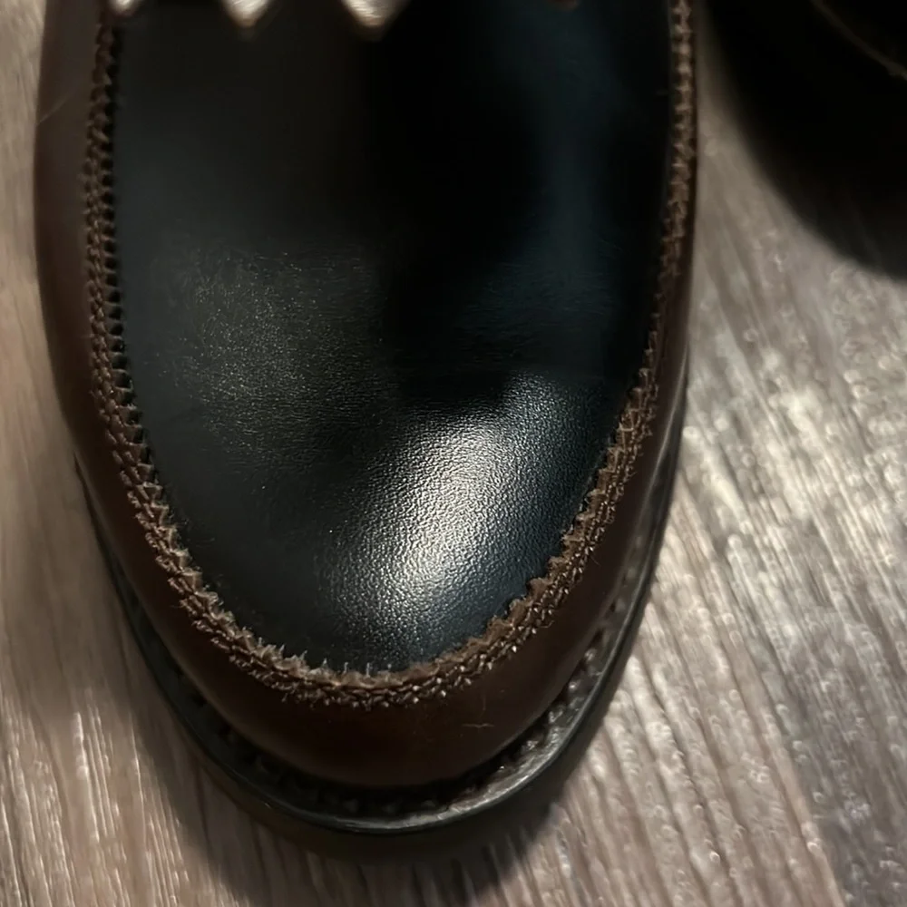 Ralph Lauren bench made golf shoes never worn - Picture 4 of 6
